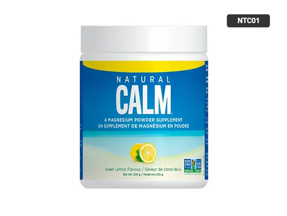 Natural Calm Magnesium Powder Sweet Lemon Flavor 226g